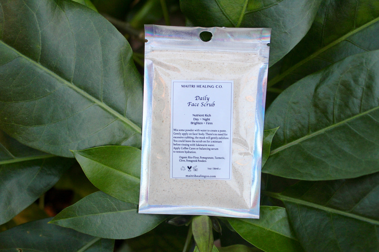 Daily Brightening Face Scrub - Maitri Healing Co.